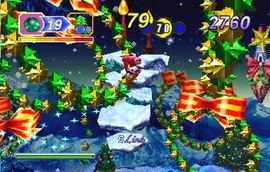 Christmas Nights features Christmas-themed levels.