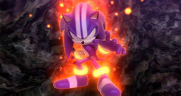 Darkspine Sonic in Sonic 2