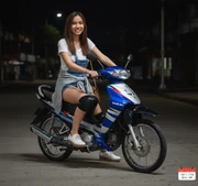 Gabrielle Diones Cruz Suzuki Shogun R 125 (8)