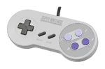 The North American SNES controller