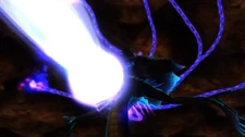 Dark Gaia firing an immense energy blast, from the / version of .
