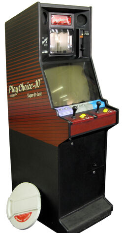 PlayChoice-10 Superdeluxe arcade cabinet