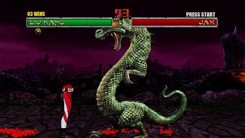 Liu Kang's dragon! : r/MortalKombat