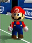 Mario as he appears in Mario Tennis.