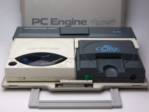 PCエンジン CORE GRAFX インターフェースユニット CDロム2 セット 