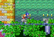  and  hopping across pillars in Aquatic Ruin Zone