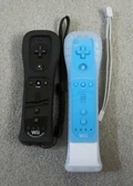 Wii Remote Plus (left) & Wii Remote with Motion Plus accessory (right)