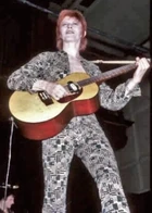 David Bowie during the 