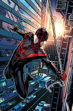 Spider-Man #18 2016 Series Miles Morales 2017 Black Cover