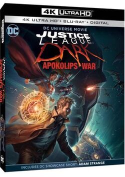 justice league war 2022 dvd cover