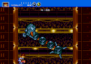 The Genesis's processor made multi-limbed bosses like "Seven Force" possible.