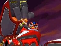 Marine in the Ghost Titan's grasp.