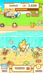 Magikarp Jump Gameplay Screenshot
