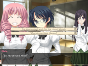 Katawa Shoujo choices menu