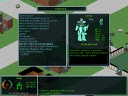 Mecha selection menu in the , GearHead RPG.