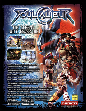 Soul Calibur II: Clássico jogo de luta completa 20 anos