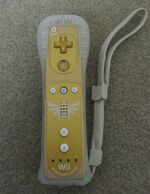 Gold Wii Remote Plus