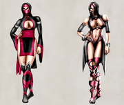 Mileena Deception concepts