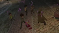 Townspeople possessed by Dark Gaia's minions