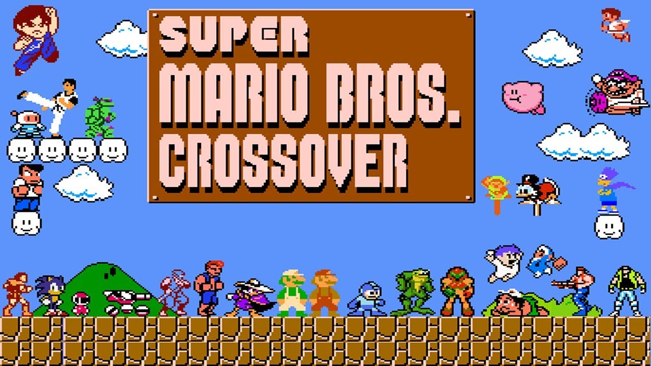 Jogo Super Mario Bros Crossover no Jogos 360