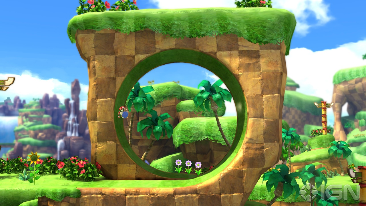 Reimaginaram a Green Hill Zone de Sonic The Hedgehog