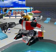 Gamma in Water Mode, from Sonic Adventure DX: Director's Cut.