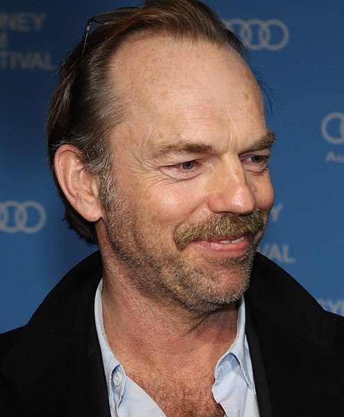 Australian actor Hugo Weaving attends the premiere for Hacksaw