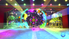The Wisps and the playable characters using the  in .
