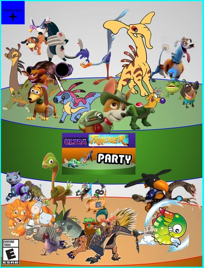 Ultra-Tracker Party Game Poster