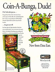 TMNT pinball