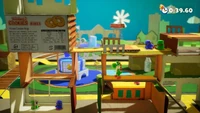The Yo'ster Cookies box in Yoshi's Crafted World