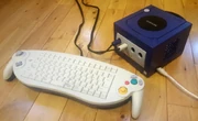 GameCube has a broadband adapter and  cable.  produced a keyboard for .