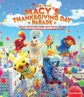 Macy's Thanksgiving Day Parade, Ultimate Pop Culture Wiki