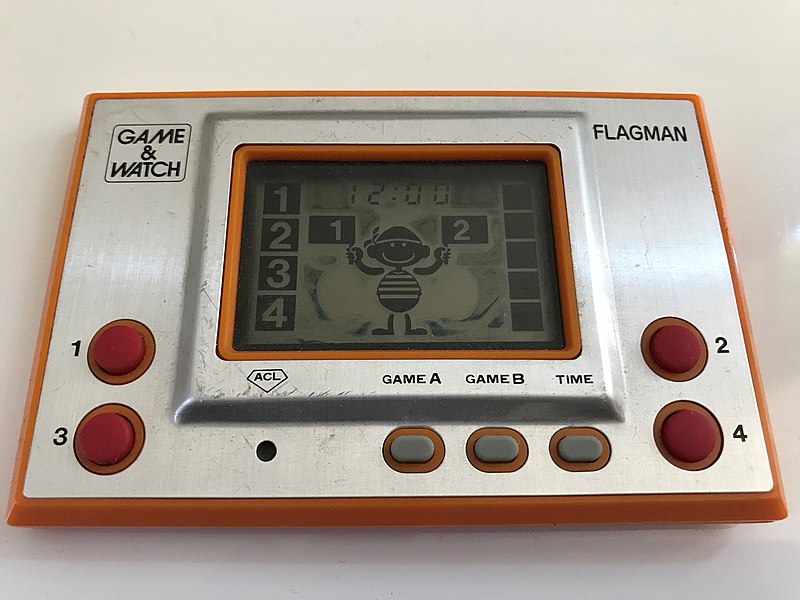 modèle 3D de Console de jeu Nintendo Game and Watch Parachute