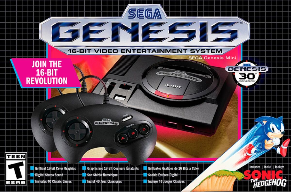 魅力的な SEGA Genesis Mini【中古美品・genesisアジア版】 家庭用