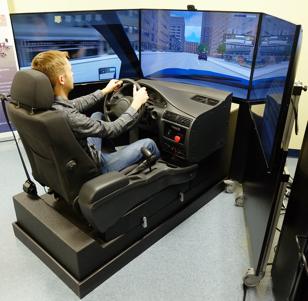 Portable Car Driving Simulator