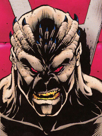 So Shao Kahn has always had a funky looking face unmasked but it