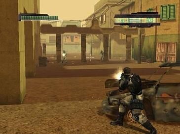 Realistic graphics ps2 third person shooter game, excellent