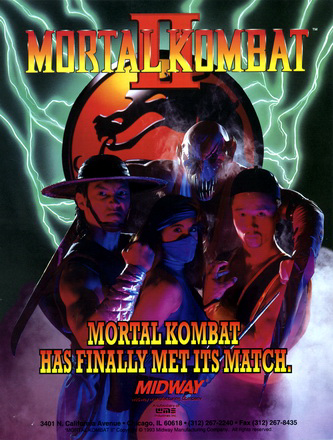 Mortal Kombat 2 II Play Station 1 PS1 Acclaim Sony Game Software