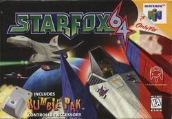 StarFox64 N64 Game Box