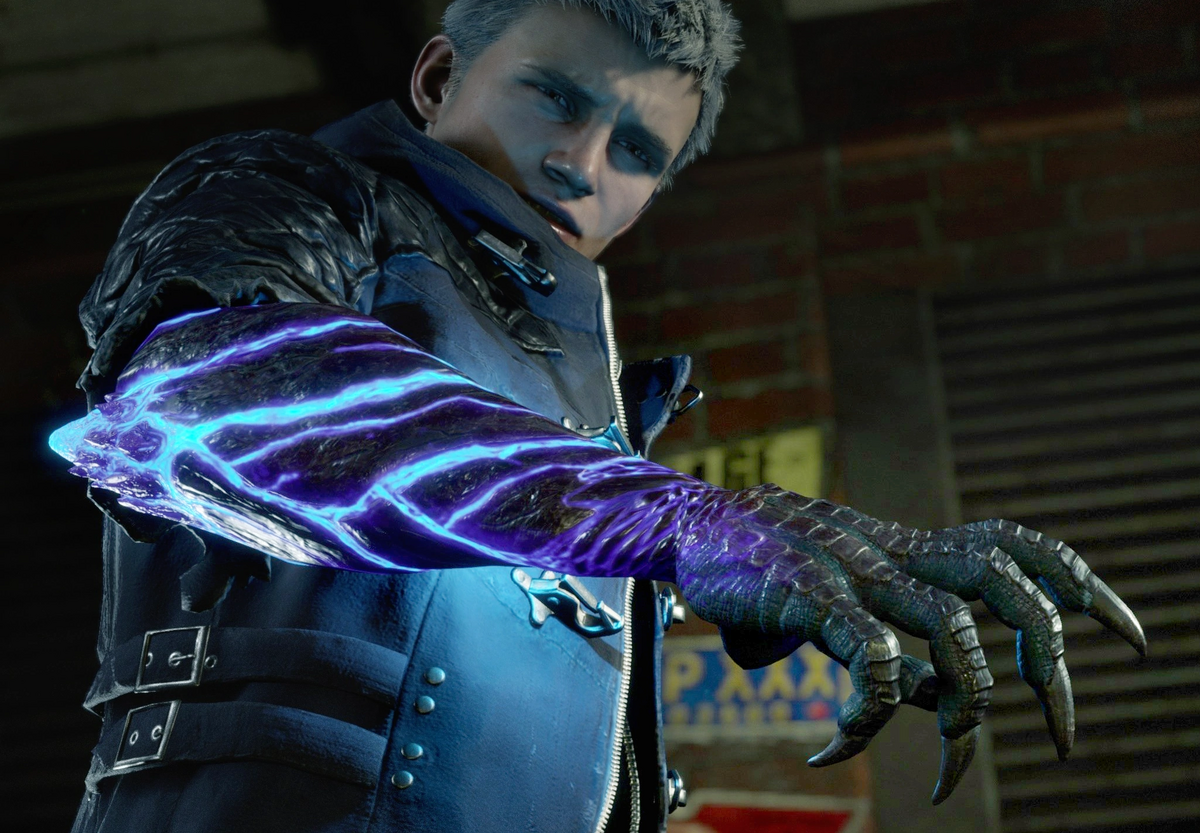 Devil May Cry 5 рука Неро