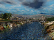 Riparian river view