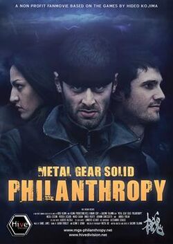Metal Gear Solid, Philanthropy poster