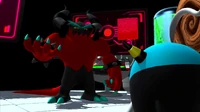 Zavok enacting his plan to destroy the world.