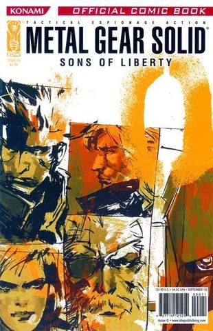 Metal Gear Solid 2: Sons of Liberty (comics) | Ultimate Pop