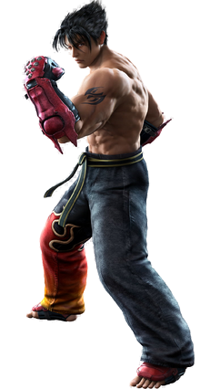 I made a transparent image of a Kazuya Mishima render from Tekken 1 (1994)  because he looked pretty cool. : r/Tekken