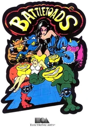 Battletoads arcadeflyer