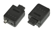 The RF adapter for the Nintendo 64 and the GameCube.