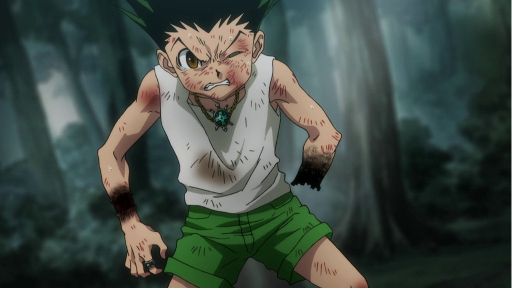 Gon vs. Pitou, Gon unleashed his true power