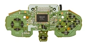 The motherboard for the N64 controller.